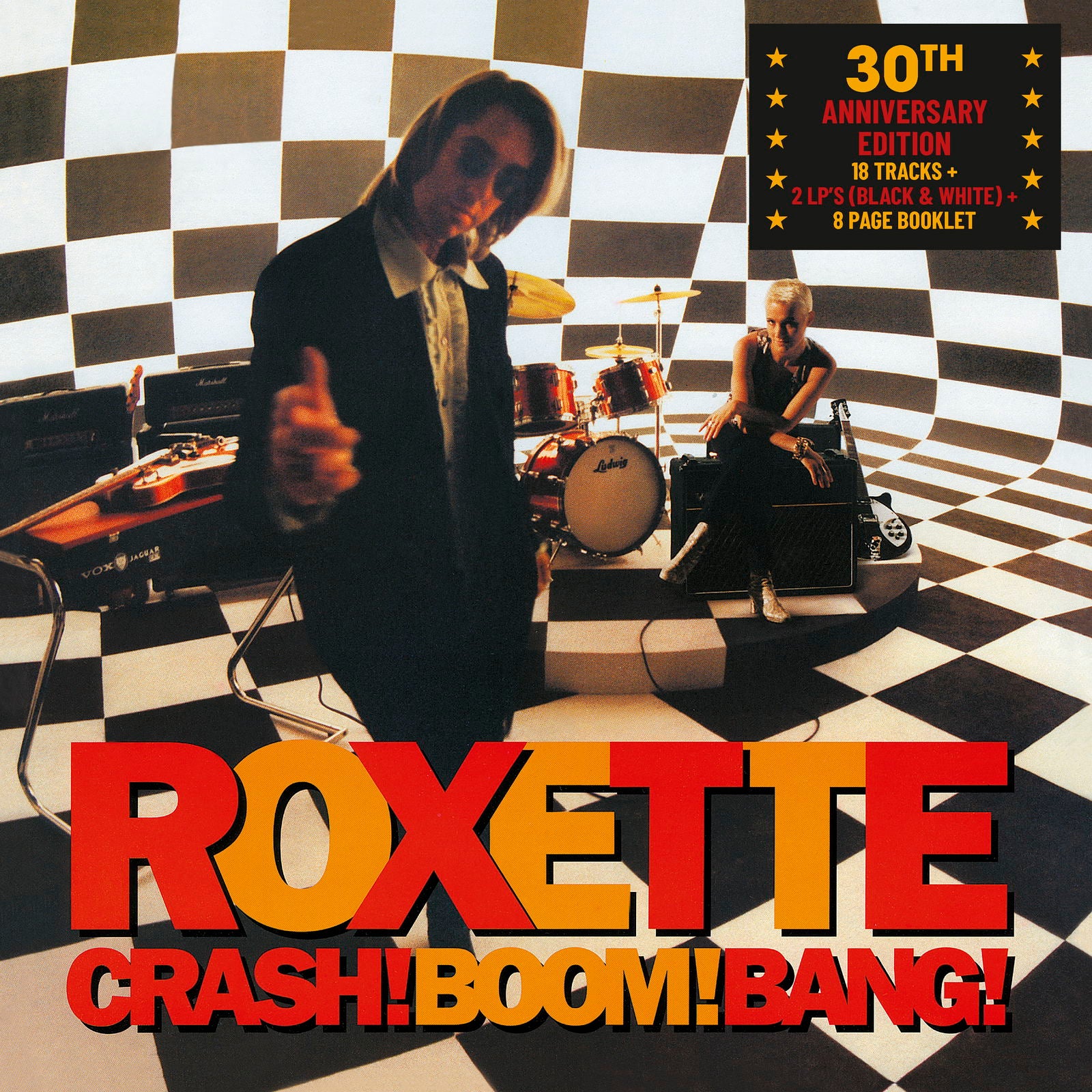 Roxette - Crash! Boom! Bang! (2 LPs) Cover Arts and Media | Records on Vinyl