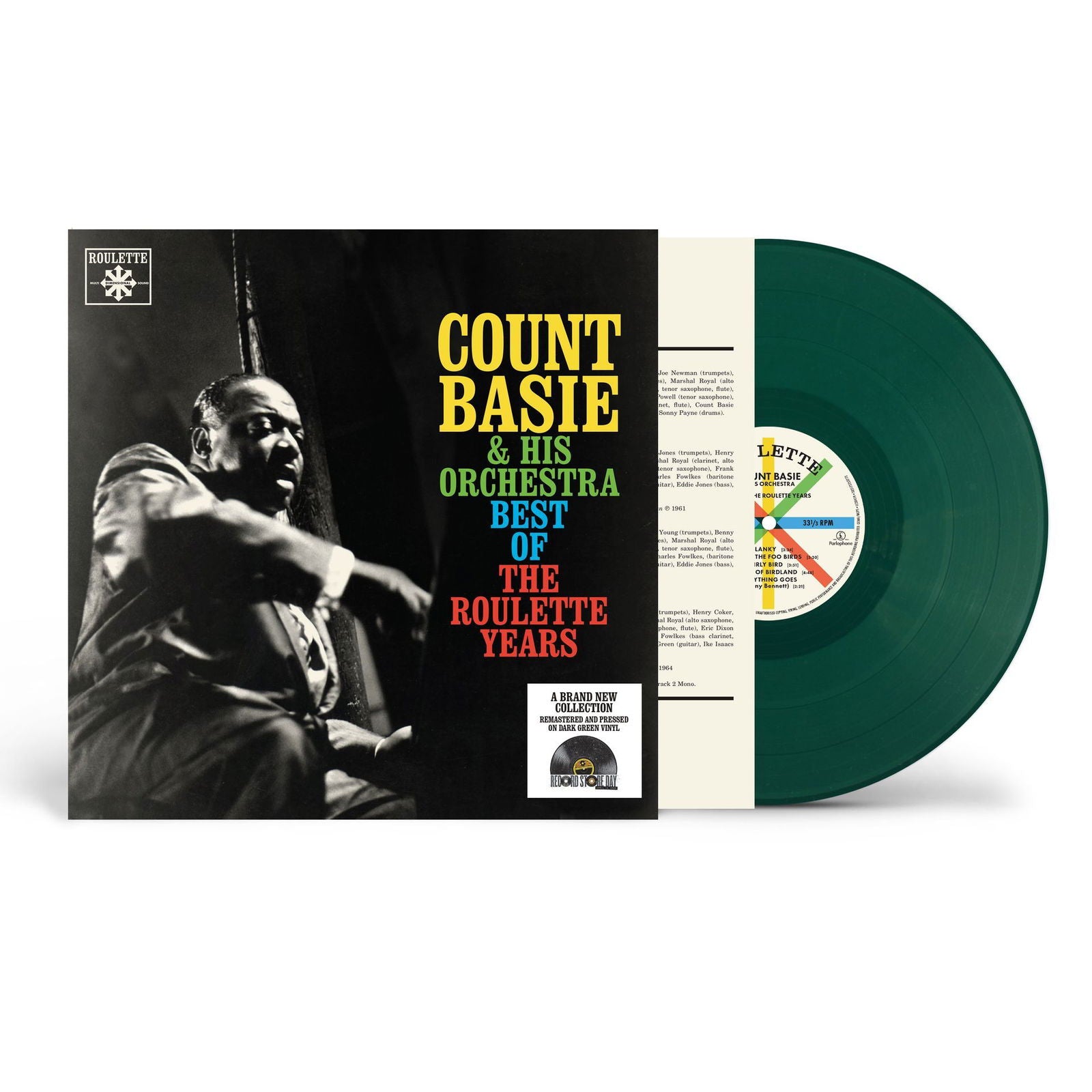 Count Basie and His Orchestra - Best of the Roulette Years (LP) Cover Arts and Media | Records on Vinyl