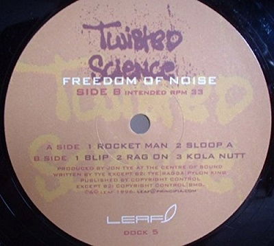 Twisted Science - Freedom of Noise (2 Singles) Cover Arts and Media | Records on Vinyl