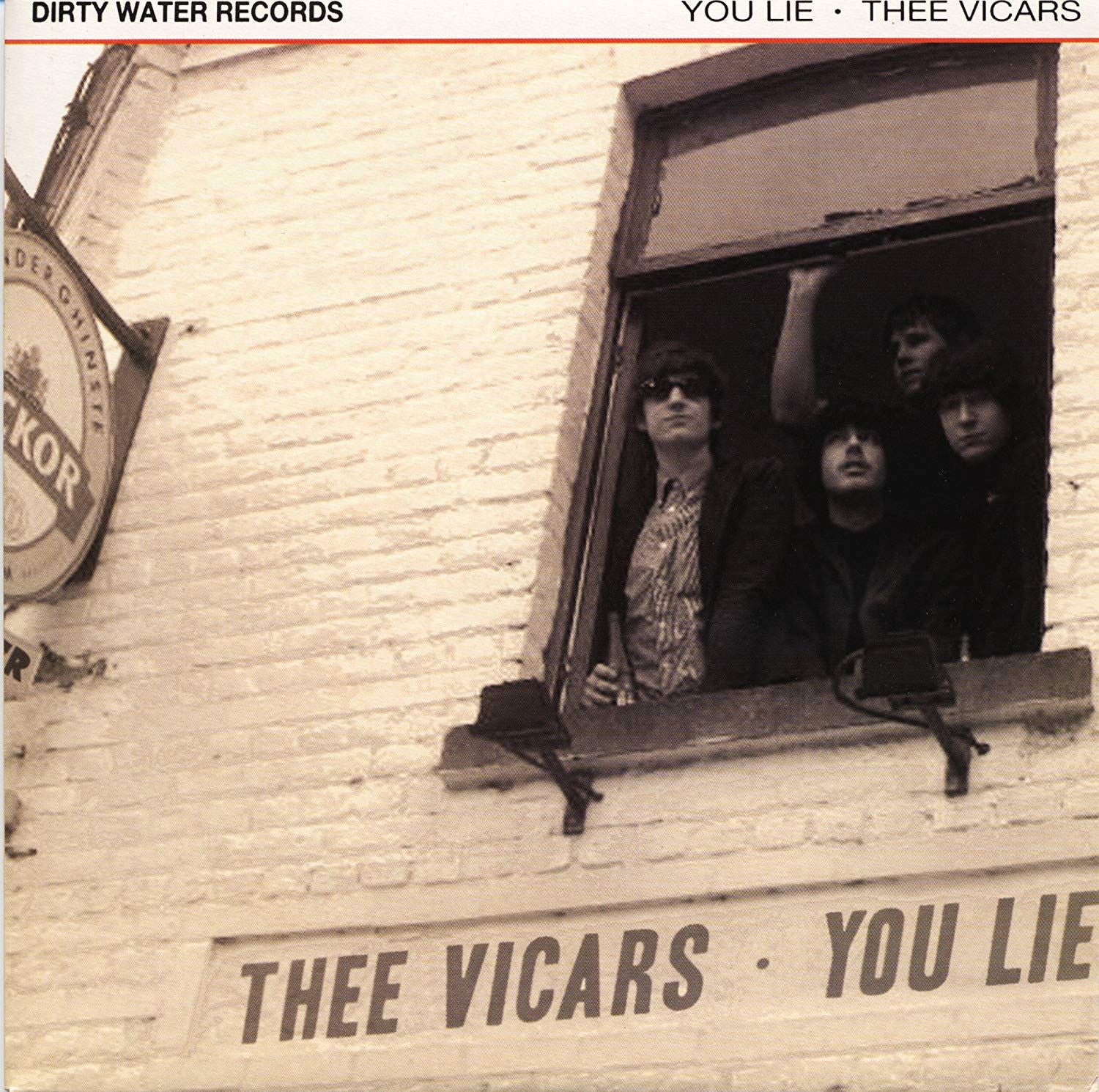 Thee Vicars - You Lie (Single) Cover Arts and Media | Records on Vinyl