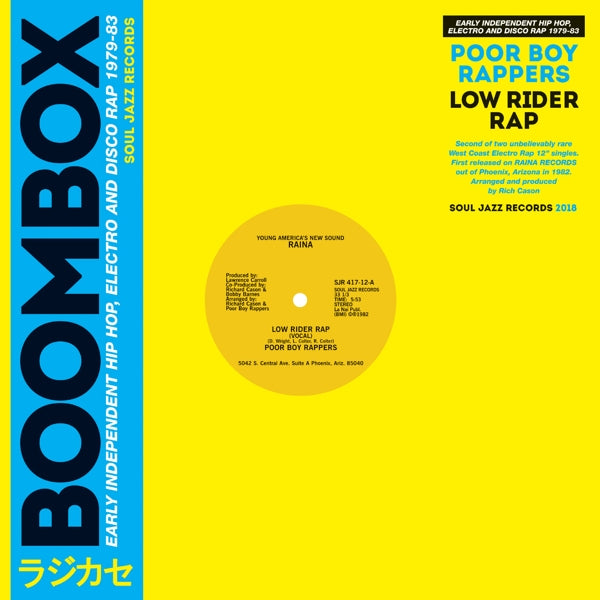  |   | Poor Boy Rappers - Low Rider Rap (Single) | Records on Vinyl