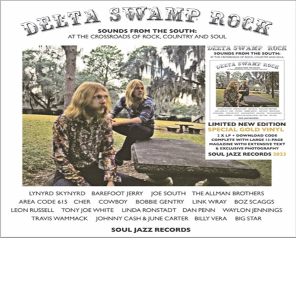  |   | V/A - Delta Swamp Rock - Sounds of the South: At the Crossroads of Rock, Country & Soul (2 LPs) | Records on Vinyl