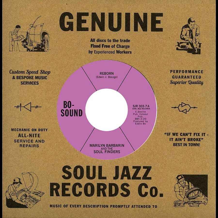 Marilyn & the Soul Finders Barbarin - Reborn / Believe Me (Single) Cover Arts and Media | Records on Vinyl