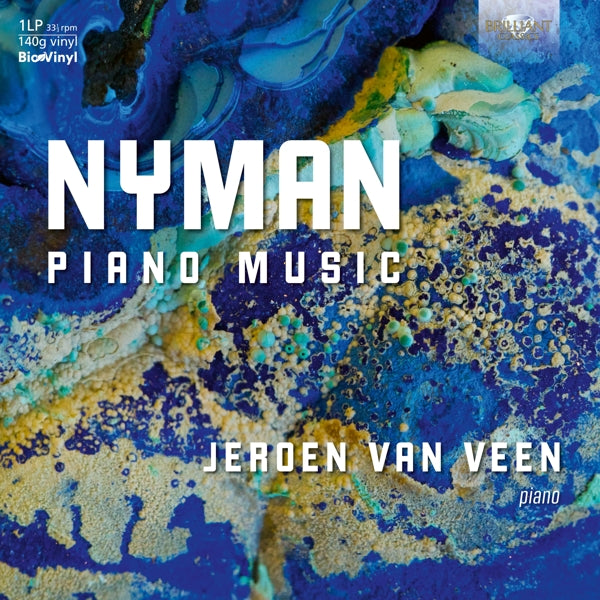 Jeroen Van Veen - Nyman: Piano Music (LP) Cover Arts and Media | Records on Vinyl