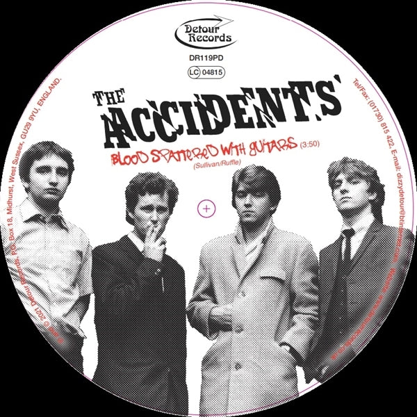  |   | Accidents - Blood Spattered With Guitars (Single) | Records on Vinyl