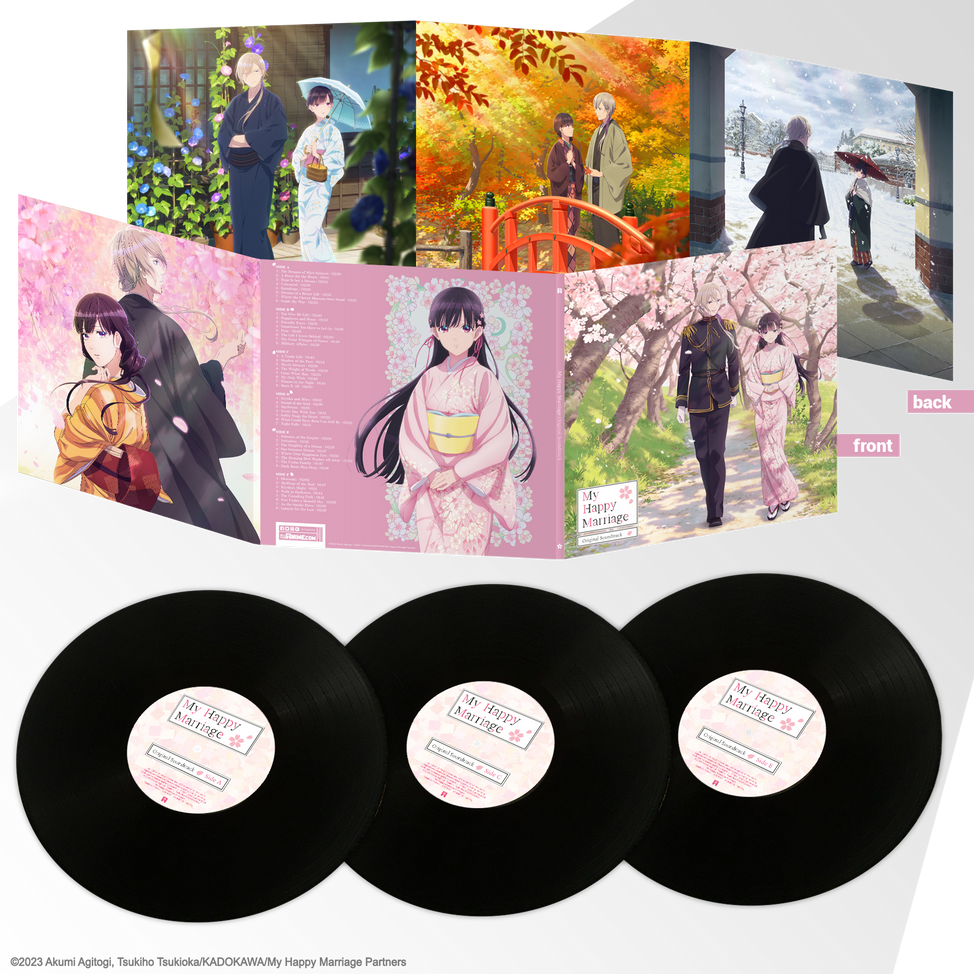 Evan Call - My Happy Marriage Original Soundtrack (3 LPs) Cover Arts and Media | Records on Vinyl