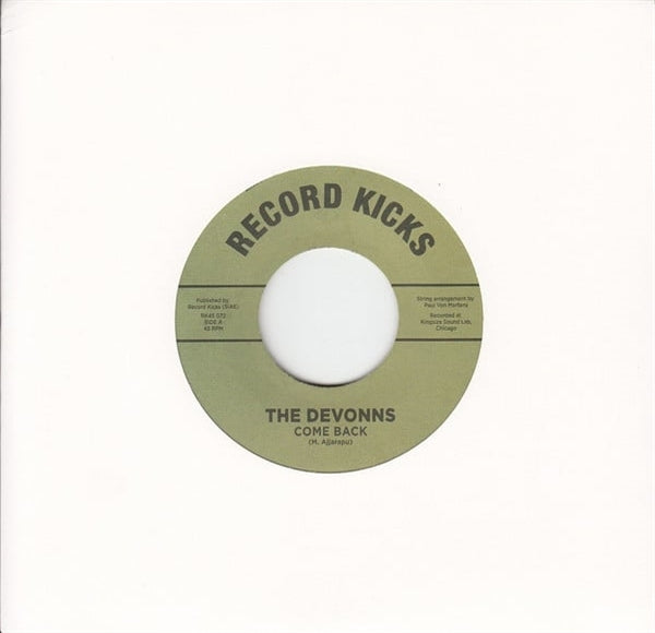  |   | Devonns - Come Back (Single) | Records on Vinyl