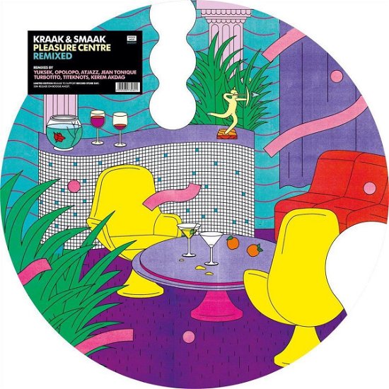 Kraak & Smaak - Pleasure Centre Remixed (LP) Cover Arts and Media | Records on Vinyl