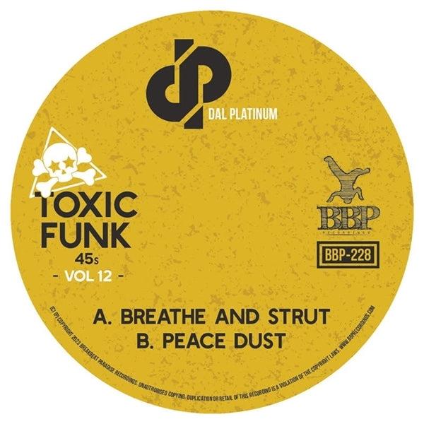  |  7" Single | Dal Platinum - Toxic Funk Vol. 12 (Single) | Records on Vinyl