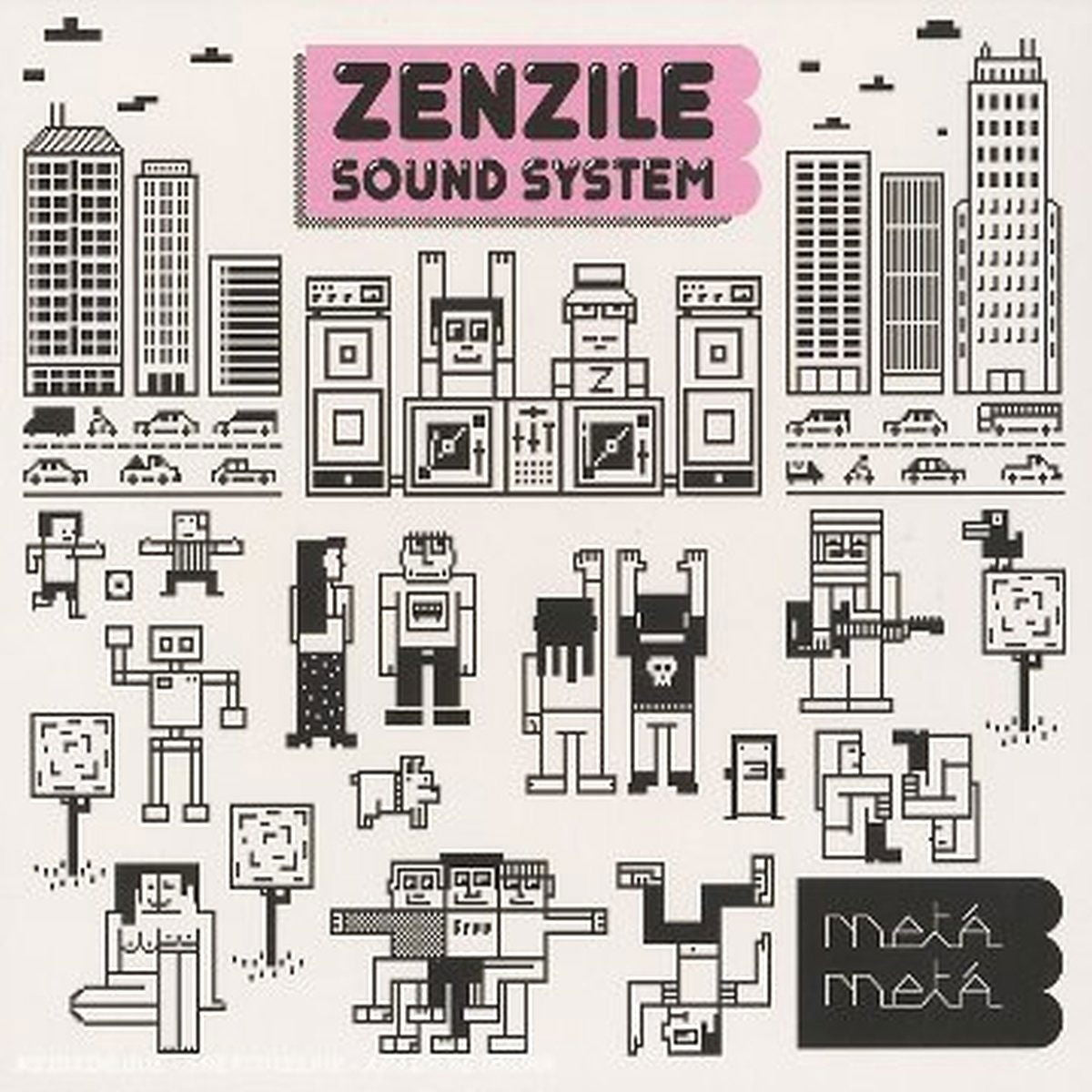 Zenzile - Meta Meta (LP) Cover Arts and Media | Records on Vinyl