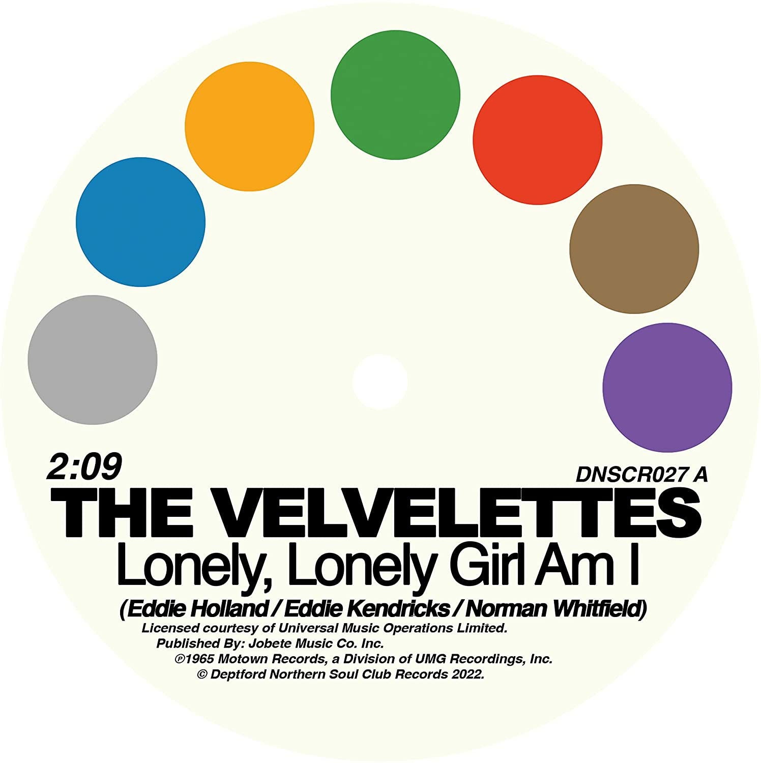 Velvettes & Gladys Knight & the Pips - Lonely, Lonely Girl Am I/No One Could Love You More (Single) Cover Arts and Media | Records on Vinyl