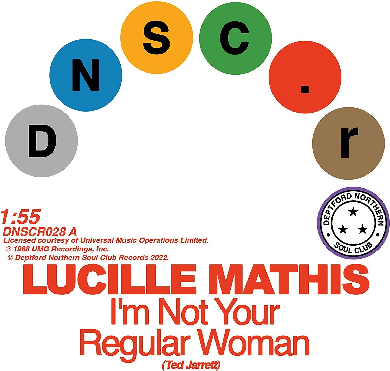  |   | Lucille & Holly S Mathis - I'm Not Your Regular Women/That`S Not Love (Single) | Records on Vinyl