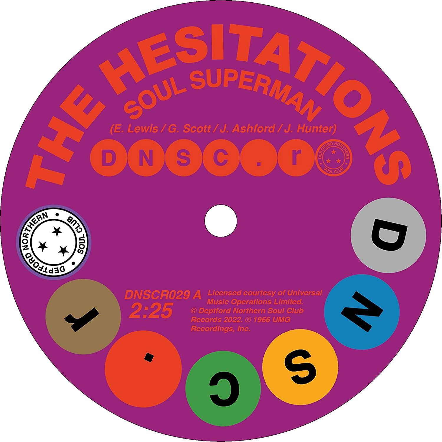 Hesitations & Bobby Blue Bland - Soul Superman/Ain't No Love In the Heart of the City (Single) Cover Arts and Media | Records on Vinyl