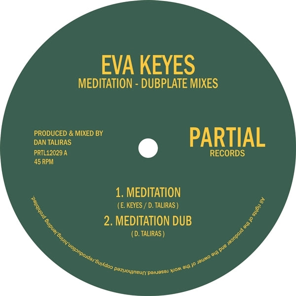  |   | Eva Keyes - Meditation / Dub Plate Mixes (Single) | Records on Vinyl