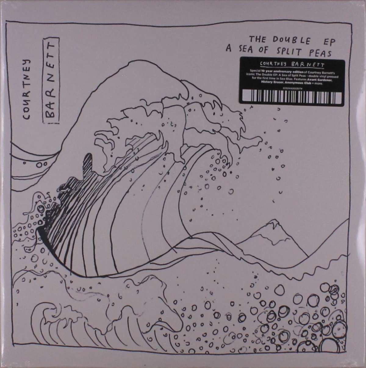 Courtney Barnett - Double Ep: a Sea of Split Peas (2 LPs) Cover Arts and Media | Records on Vinyl