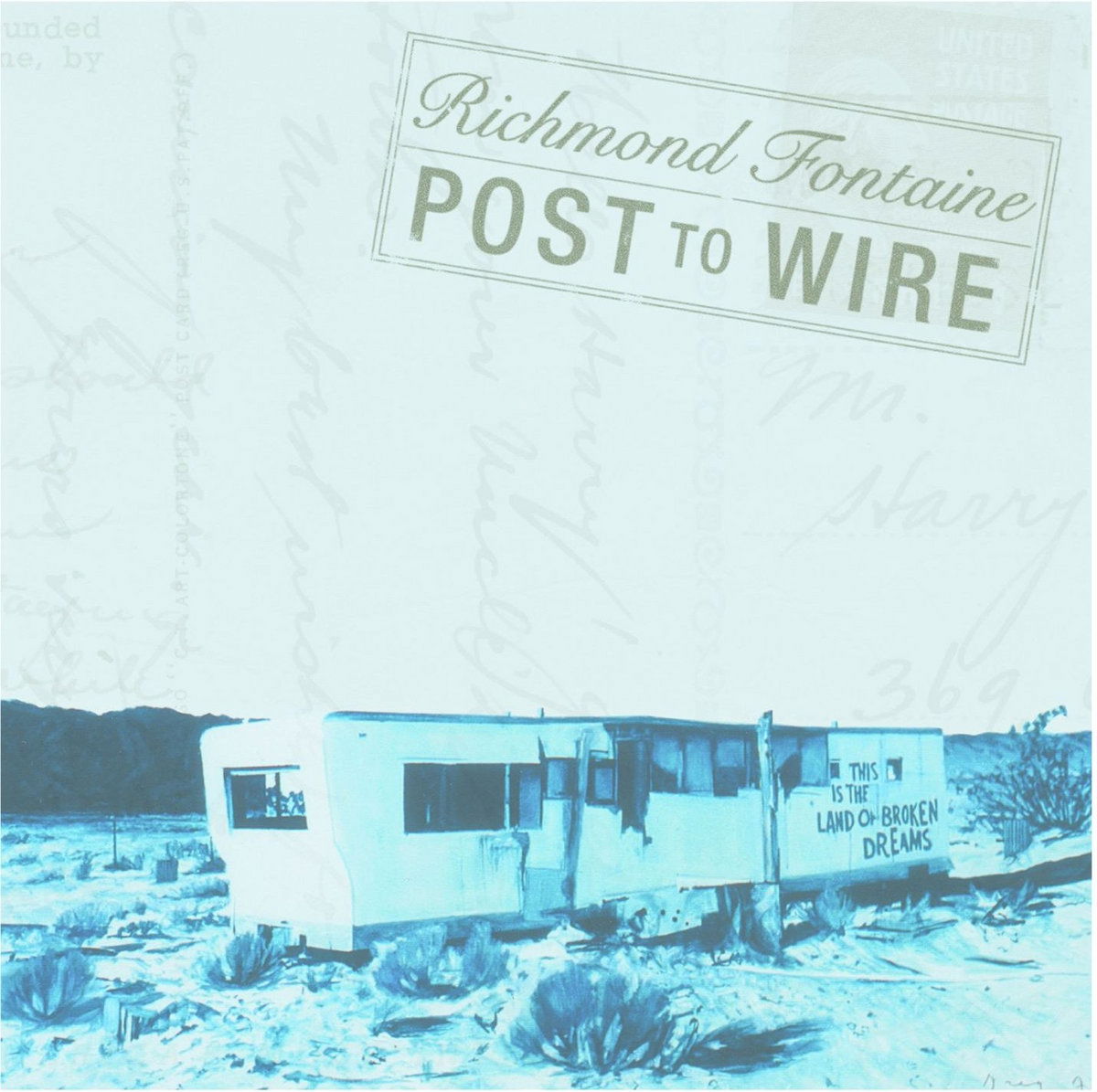 Richmond Fontaine - Post To Wire (2 LPs) Cover Arts and Media | Records on Vinyl