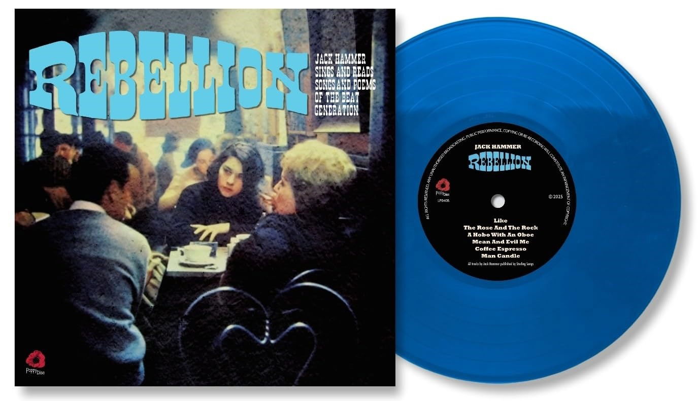 Jack Hammer Rebellion - Sings and Reads Songs and Poems of the Beat Gen. (LP) Cover Arts and Media | Records on Vinyl
