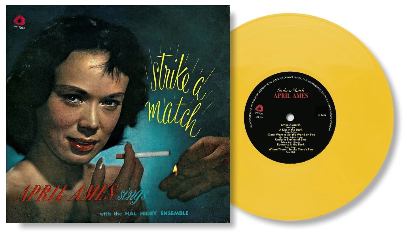 April Ames - Sings Strike a Match (LP) Cover Arts and Media | Records on Vinyl