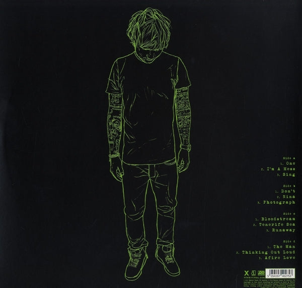 Ed Sheeran - Multiply (X) (2 LPs) Cover Arts and Media | Records on Vinyl