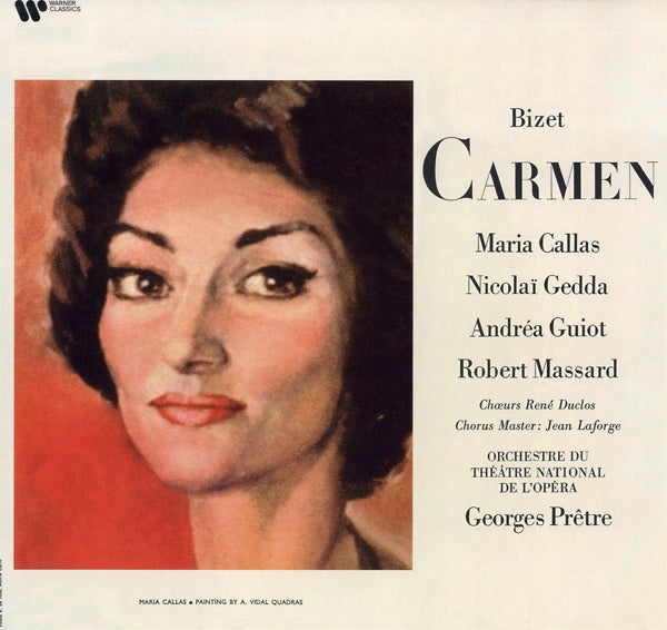 Maria Callas - Bizet: Carmen (3 LPs) Cover Arts and Media | Records on Vinyl