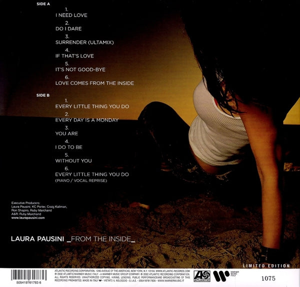 Laura Pausini - From the Inside (LP) Cover Arts and Media | Records on Vinyl