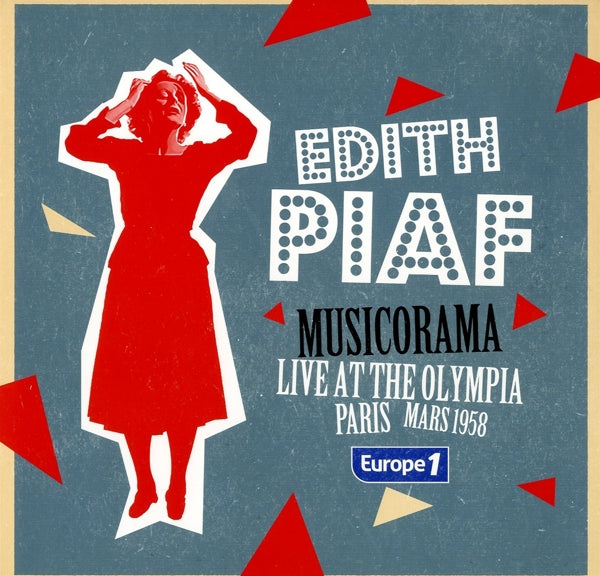 Edith Piaf - Musicorama Live At the Olympia Paris (LP) Cover Arts and Media | Records on Vinyl