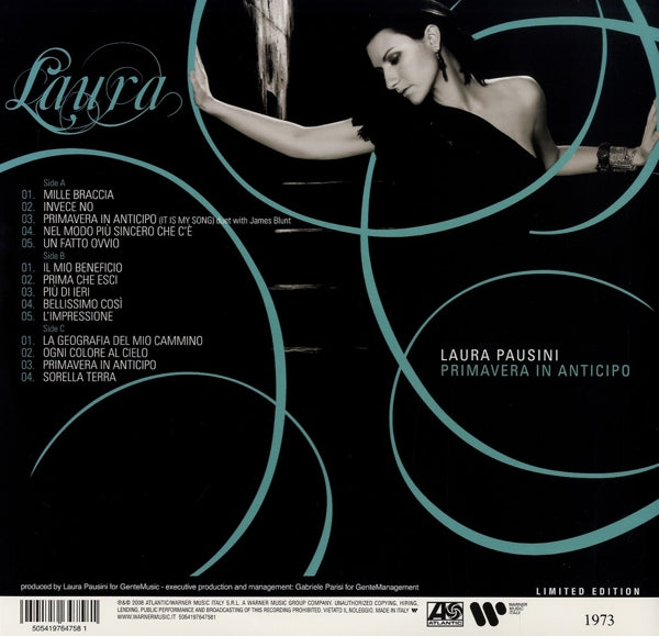 Laura Pausini - Primavera In Anticipo (2 LPs) Cover Arts and Media | Records on Vinyl