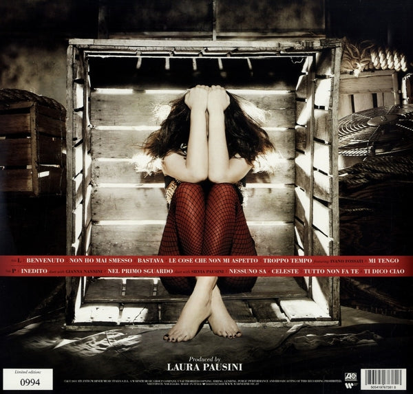 Laura Pausini - Inedito (LP) Cover Arts and Media | Records on Vinyl