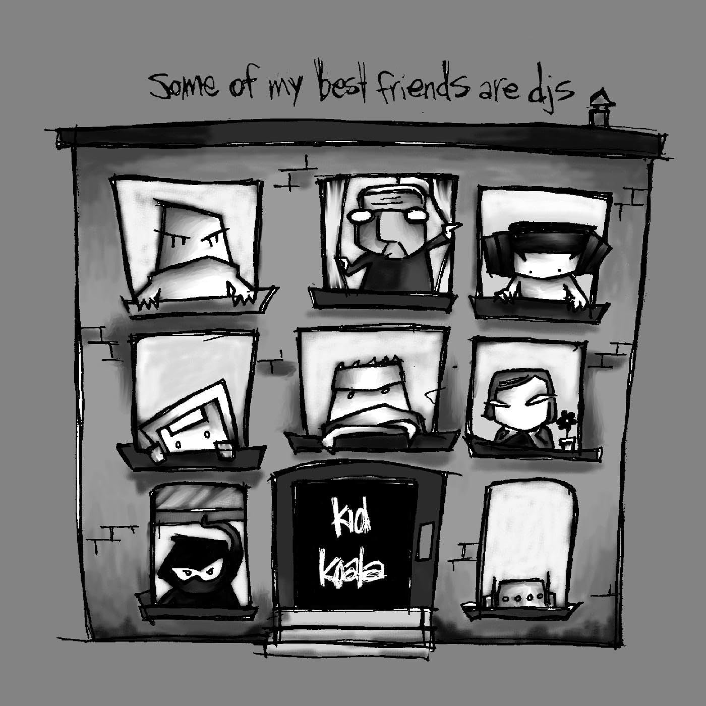 Kid Koala - Some of My Best Friends Are Djs (LP) Cover Arts and Media | Records on Vinyl