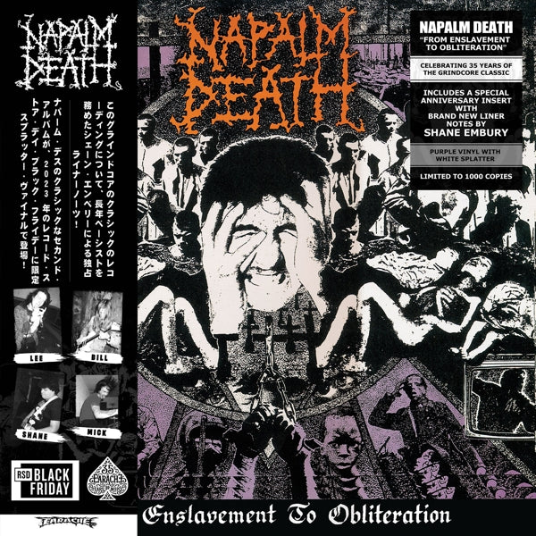  |   | Napalm Death - From Enslavement To Obliteration (LP) | Records on Vinyl