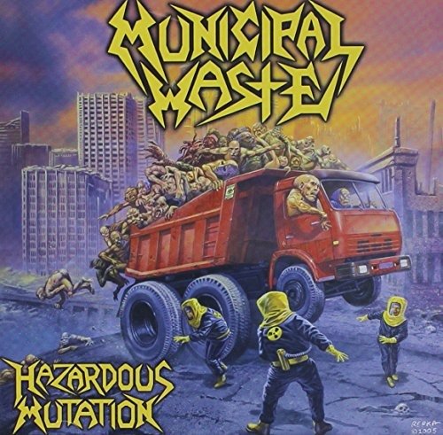 Municipal Waste - Hazardous Mutation (LP) Cover Arts and Media | Records on Vinyl