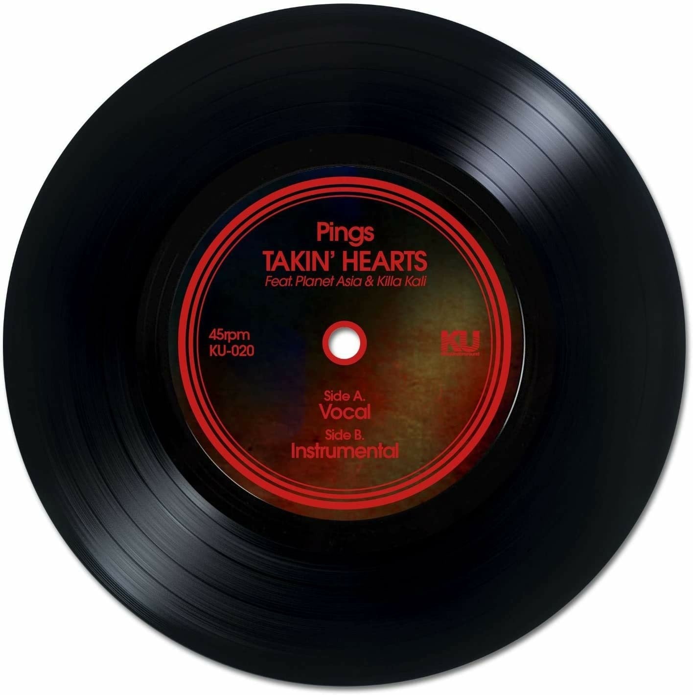 Pings - Taking Hearts (Single) Cover Arts and Media | Records on Vinyl