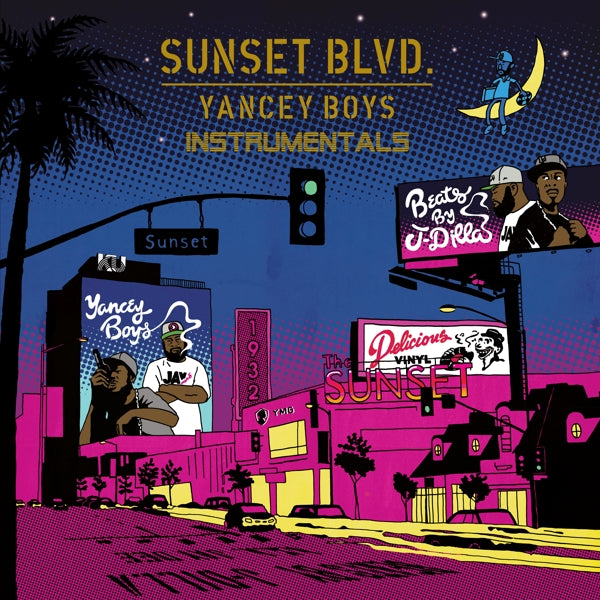 Yancey Boys - Sunset Blvd (Instrumentals) (2 LPs) Cover Arts and Media | Records on Vinyl