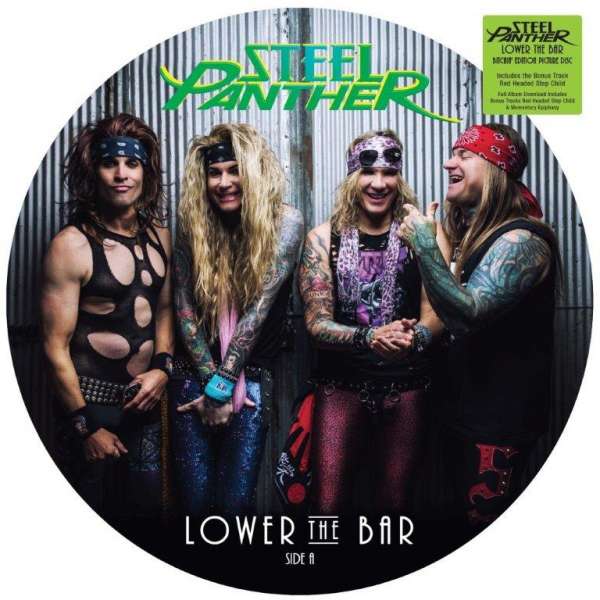 Steel Panther - Lower the Bar (LP) Cover Arts and Media | Records on Vinyl