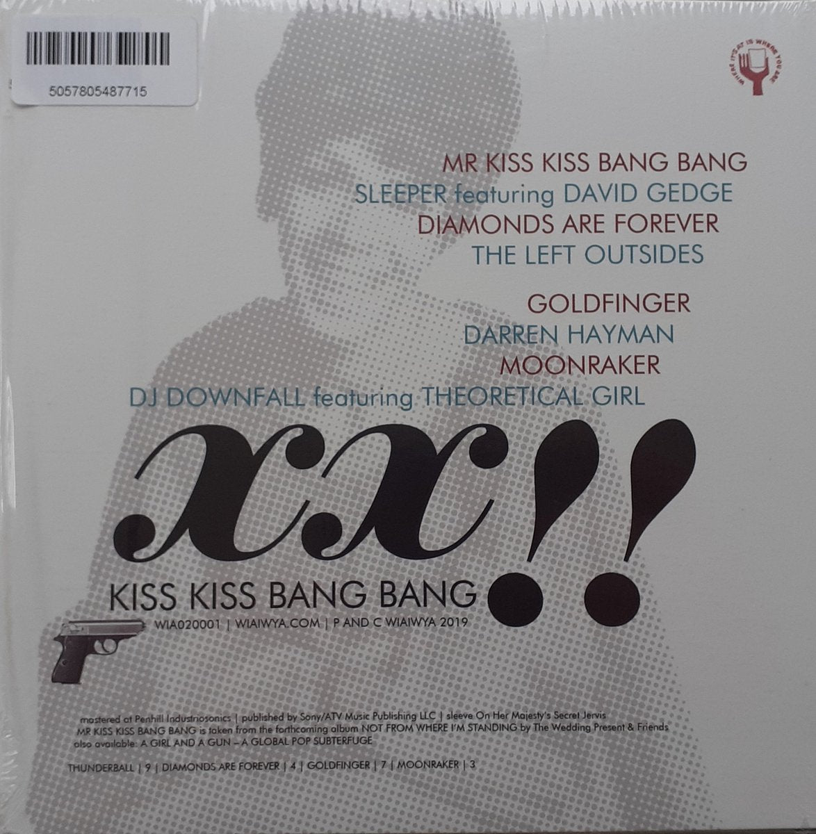 V/A - Kiss Kiss Bang Bang -James Bond Themes- (2 Singles) Cover Arts and Media | Records on Vinyl