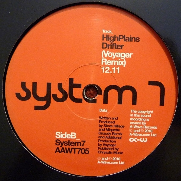  |   | System 7 - Alpha Wave/High Planes Drifter (Single) | Records on Vinyl