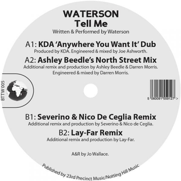  |   | Waterson - Tell Me (Single) | Records on Vinyl