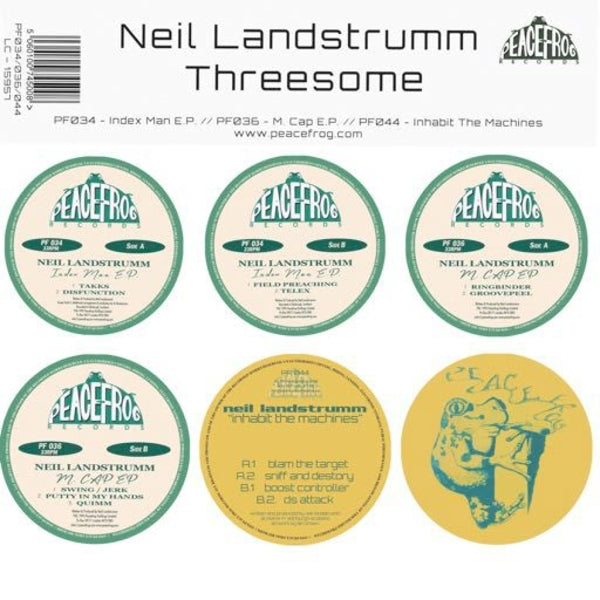  |   | Neil Landstrumm - Threesome (3 Singles) | Records on Vinyl