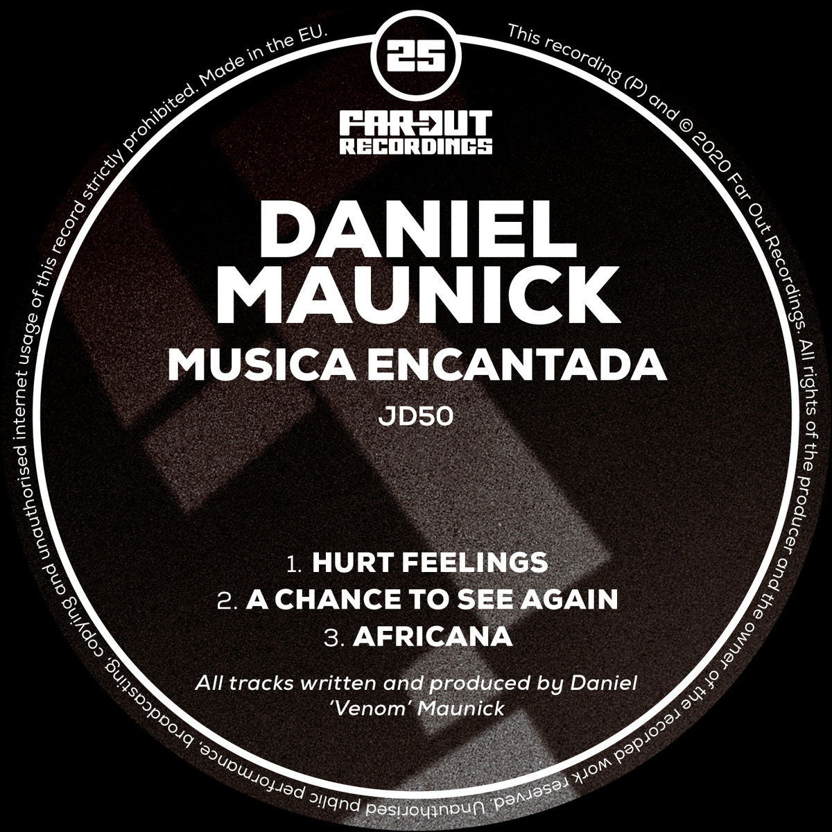 Daniel Maunick - Musica Encantada (Single) Cover Arts and Media | Records on Vinyl