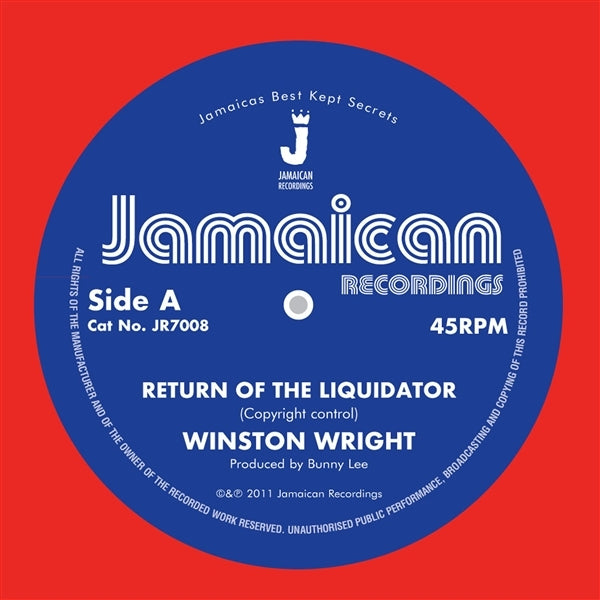  |   | Winston Wright - Return of the Liquidator / Version (Single) | Records on Vinyl