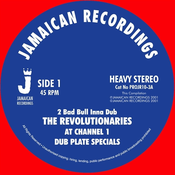  |   | Revolutionaries - 2 Bad Inna Bull Dub (Single) | Records on Vinyl