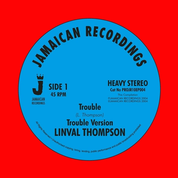  |   | Linval Thompson - Trouble/Di Wicked Dem (Single) | Records on Vinyl