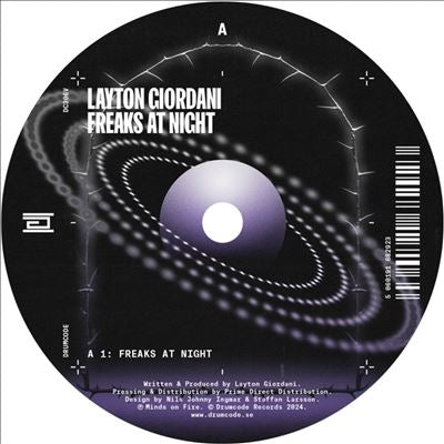 Layton Giordani - Freaks At Night (Single) Cover Arts and Media | Records on Vinyl