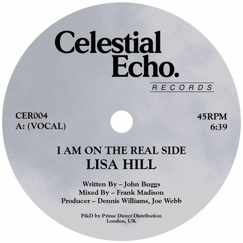 Lisa Hill - I Am On the Real Side (Single) Cover Arts and Media | Records on Vinyl