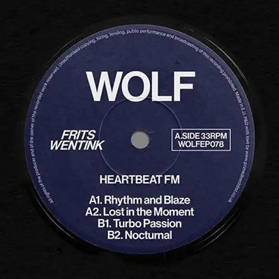 Frits Wentink - Heartbeat Fm (Single) Cover Arts and Media | Records on Vinyl
