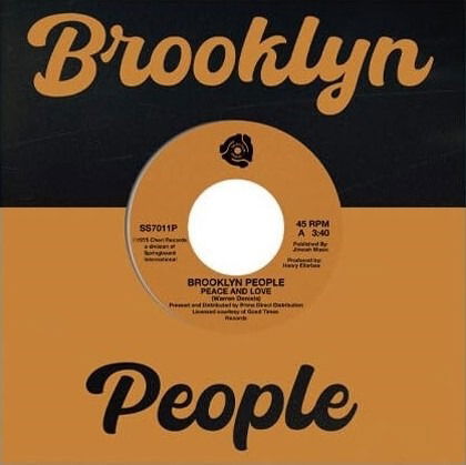Brooklyn People - Peace and Love / Wreck (Single) Cover Arts and Media | Records on Vinyl