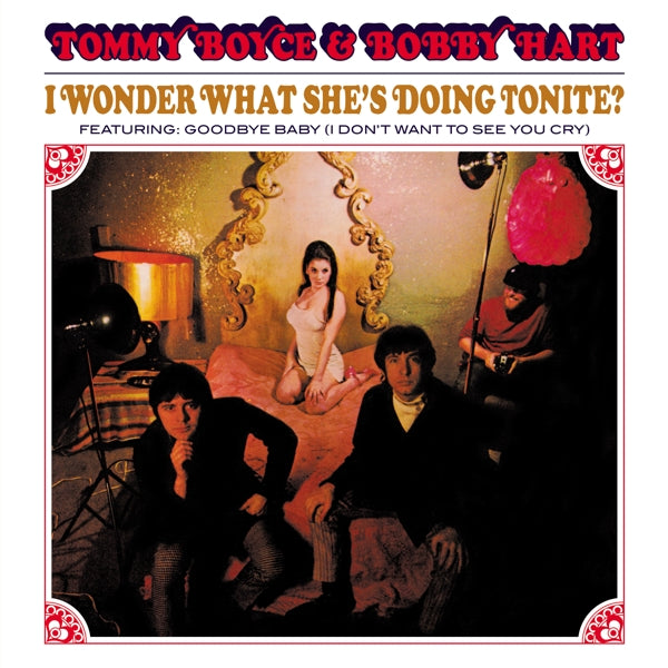 Tommy & Bobby Hart Boyce - I Wonder What She's Doing Tonite? (LP) Cover Arts and Media | Records on Vinyl