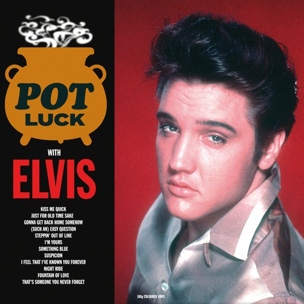 Elvis Presley - Pot Luck With Elvis (LP) Cover Arts and Media | Records on Vinyl