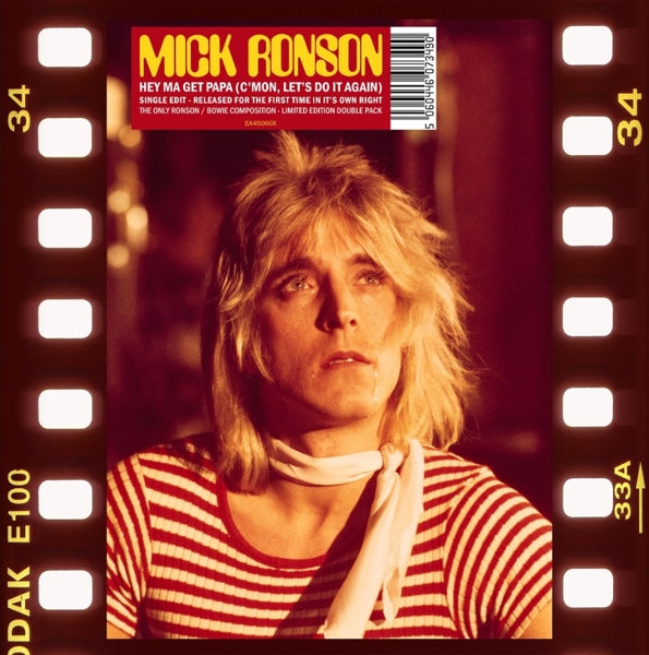 Mick Ronson - Hey Ma Get Papa (C'mon  Let's Do It Again ) (2 Singles) Cover Arts and Media | Records on Vinyl