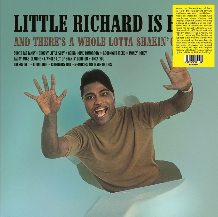 Little Richard - Little Richard is Back (LP) Cover Arts and Media | Records on Vinyl